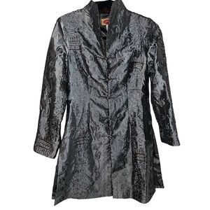 Shanghai Soho Silk Embroidered Jacket Size Medium